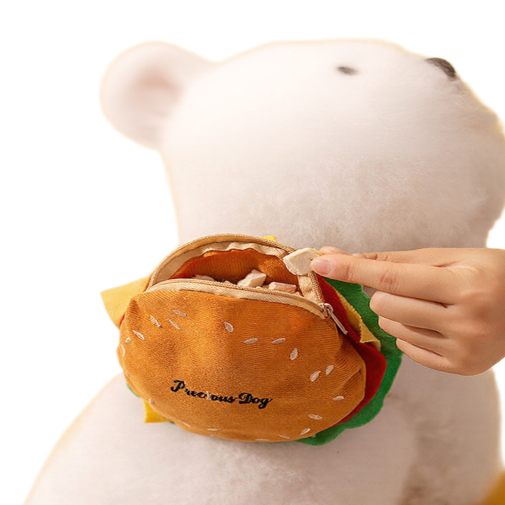 봉식스토어 강아지 산책 귀여운 햄버거 가방 단품, 1개, 상세페이지 참조 7,800원