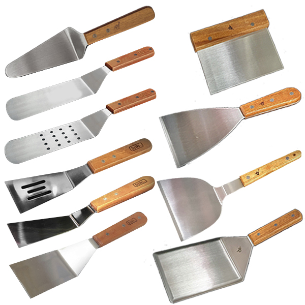 [쿠커스 판다] 델키 우든 스끼바,헤라,스페치,햄버그 터너 (우드 손잡이 스텐 뒤집개) 햄버거 뒤집개 삼각 굴절 타공 샌드위치 뒤집기 / 대형 나무 손잡이,토스트,철판볶음,캠핑 5,900원