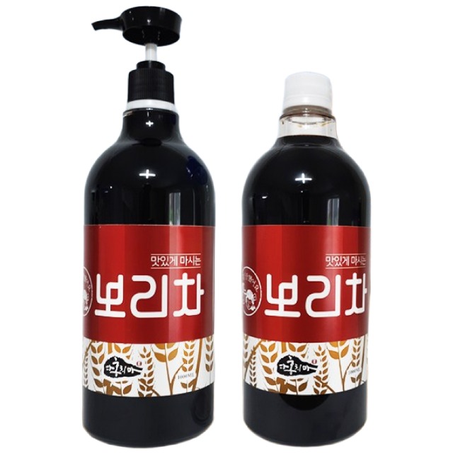 국산보리차 (12입) 볶은보리100% 대용량 원액 진액 액상 음식점 식당 업소용, 1L, 1개입 318,000원