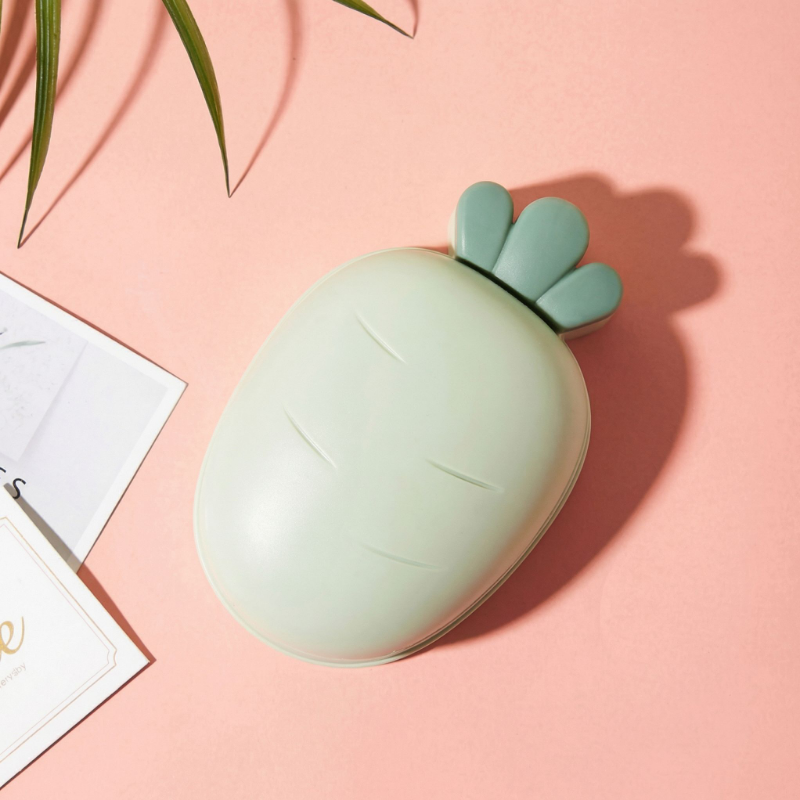 생활공감 당근 비누 케이스 물빠짐 받침대, 그린, 1개 3,990원