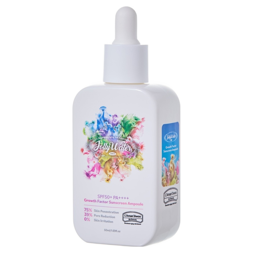 라망지우 졸리워터 선앰플 화이트 EGF FGF IGF 미백 주름개선 자외선차단 선엠플, 1개, 50ml 49,900원