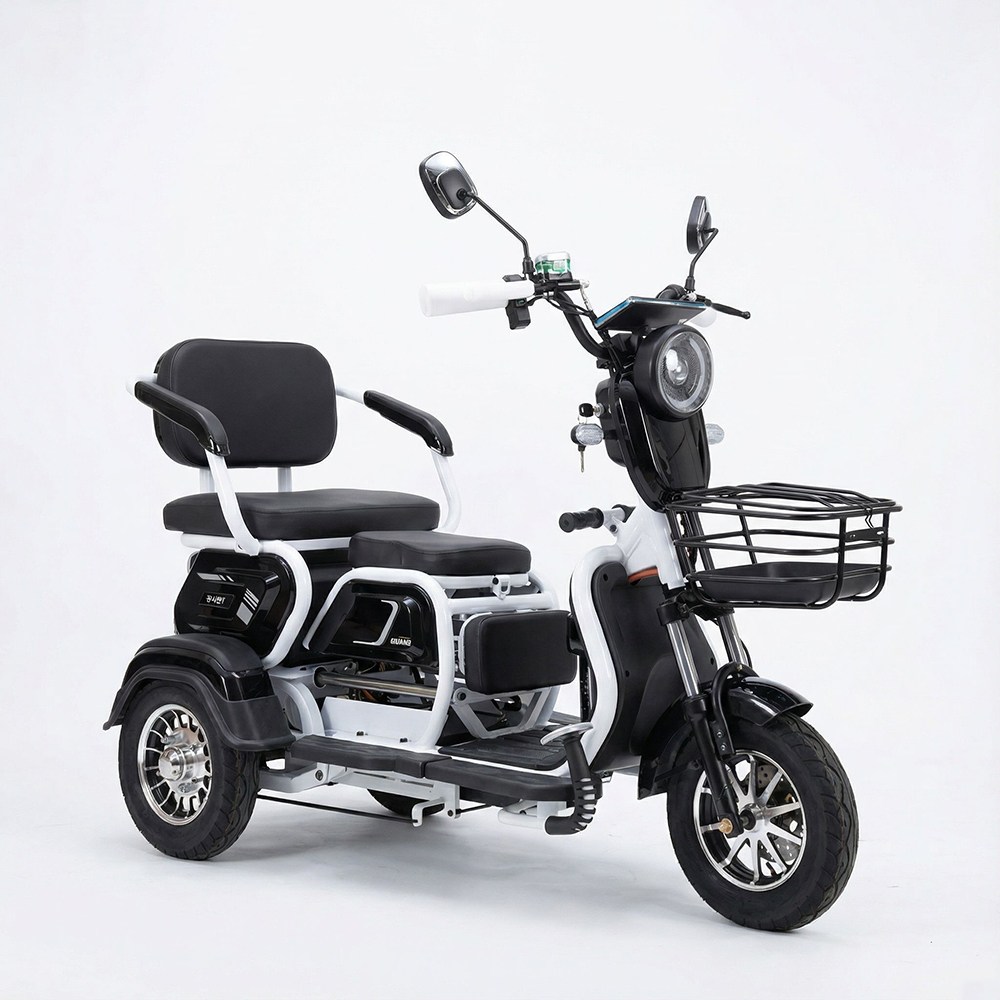 알엠티 KC인증 삼륜 중형 RMT20AH12 전동스쿠터 튼튼한 삼륜오토바이 노인전동차 세발 3륜 300-8, 1개, 블랙 7세대 전동차 리튬60V 20AH 1,990,000원