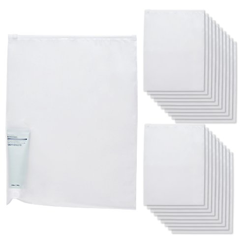 심플리아 반투명 수납정리 여행 지퍼백, 1개입, 20개 11,620원