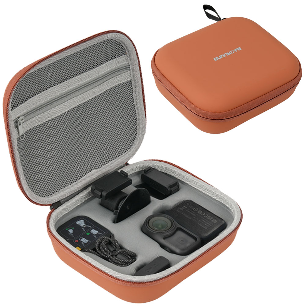 써니라이프 DJI 오즈모 나노 스탠다드콤보 케이스(액션캠 미포함) 액션캠 보호 카메라 수납 가방 액세사리, 오렌지 24,900원