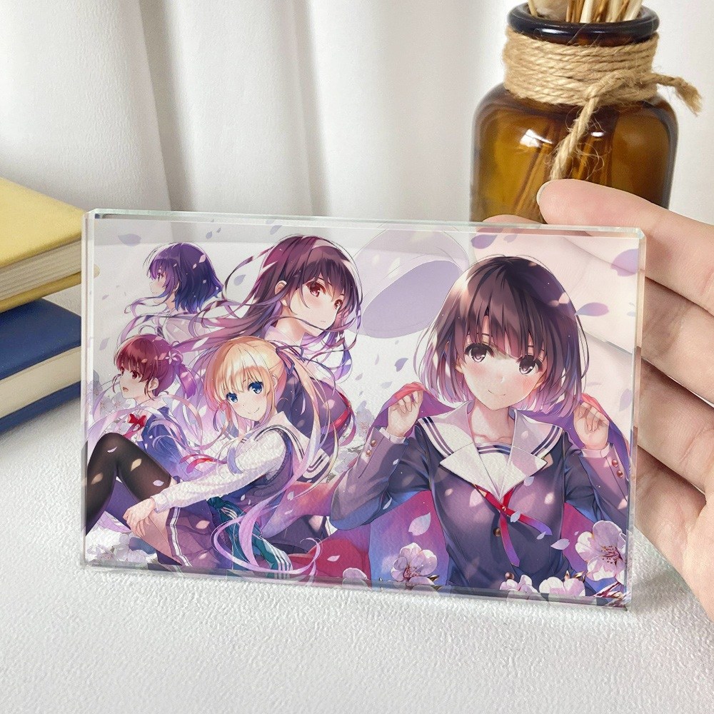 사에카노 시원찮은그녀를위한육성방법 코롯타 반투명 아크릴 타일 장식 굿즈 24,200원