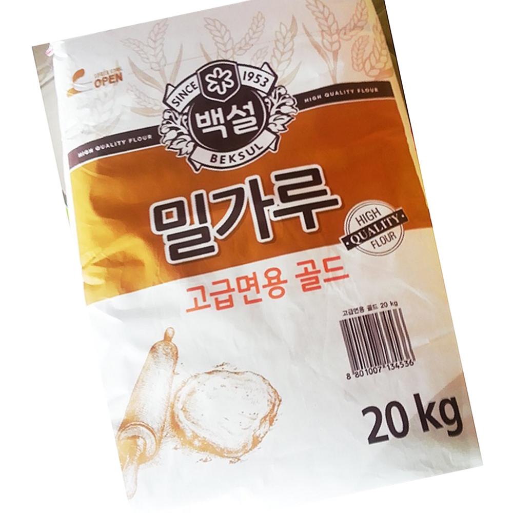 백설 골드 고급면용 밀가루 20kg 제면용 48,800원