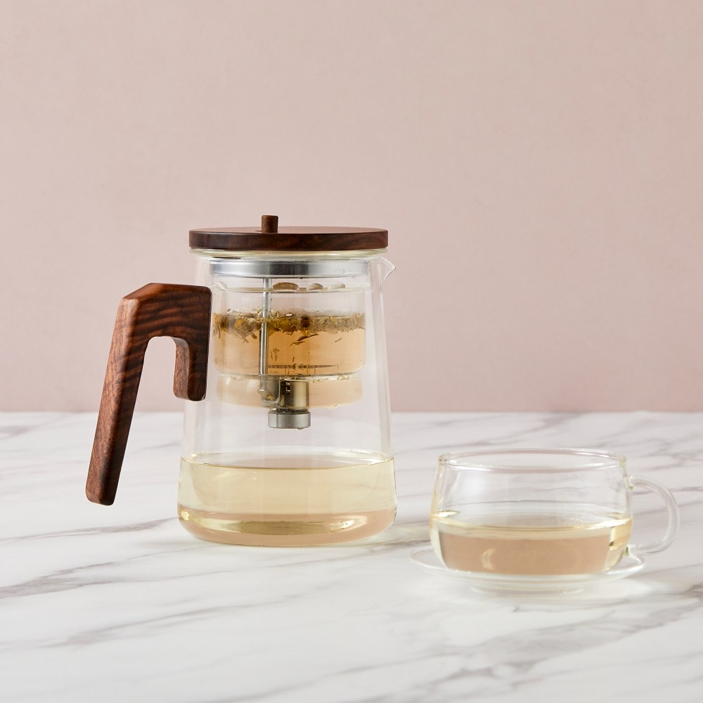 [모던하우스] ON 내열 유리 버튼드롭 티포트 표일배 650ml 49,900원