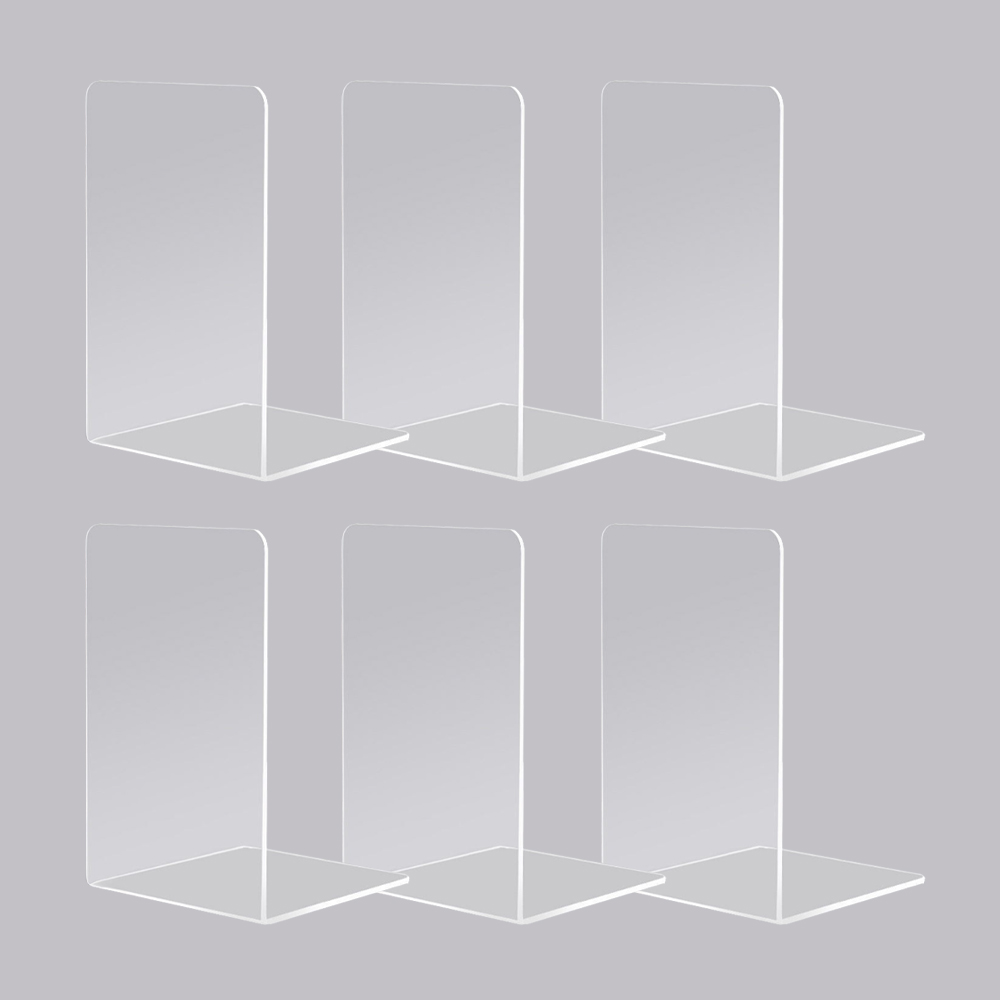 굿무드 L자 북엔드 6p, 투명 9,300원