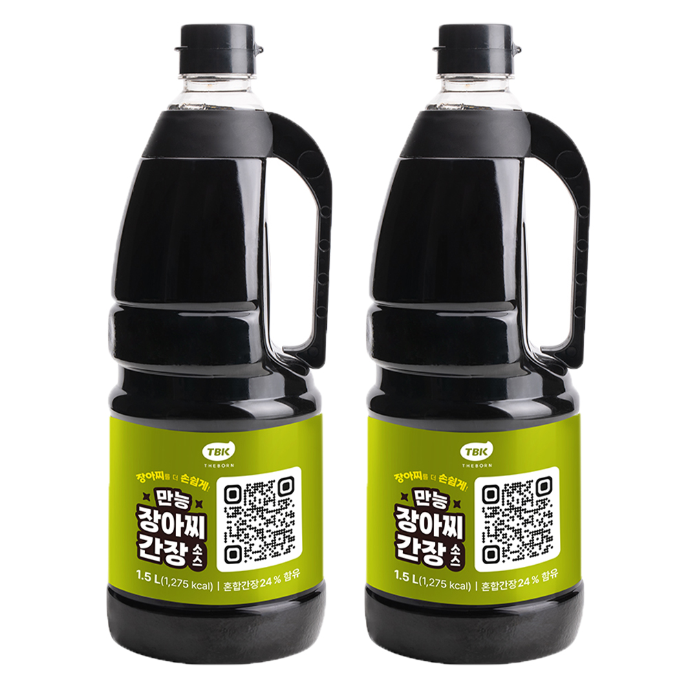 TBK 만능장아찌간장소스, 1.5L, 2개 14,200원