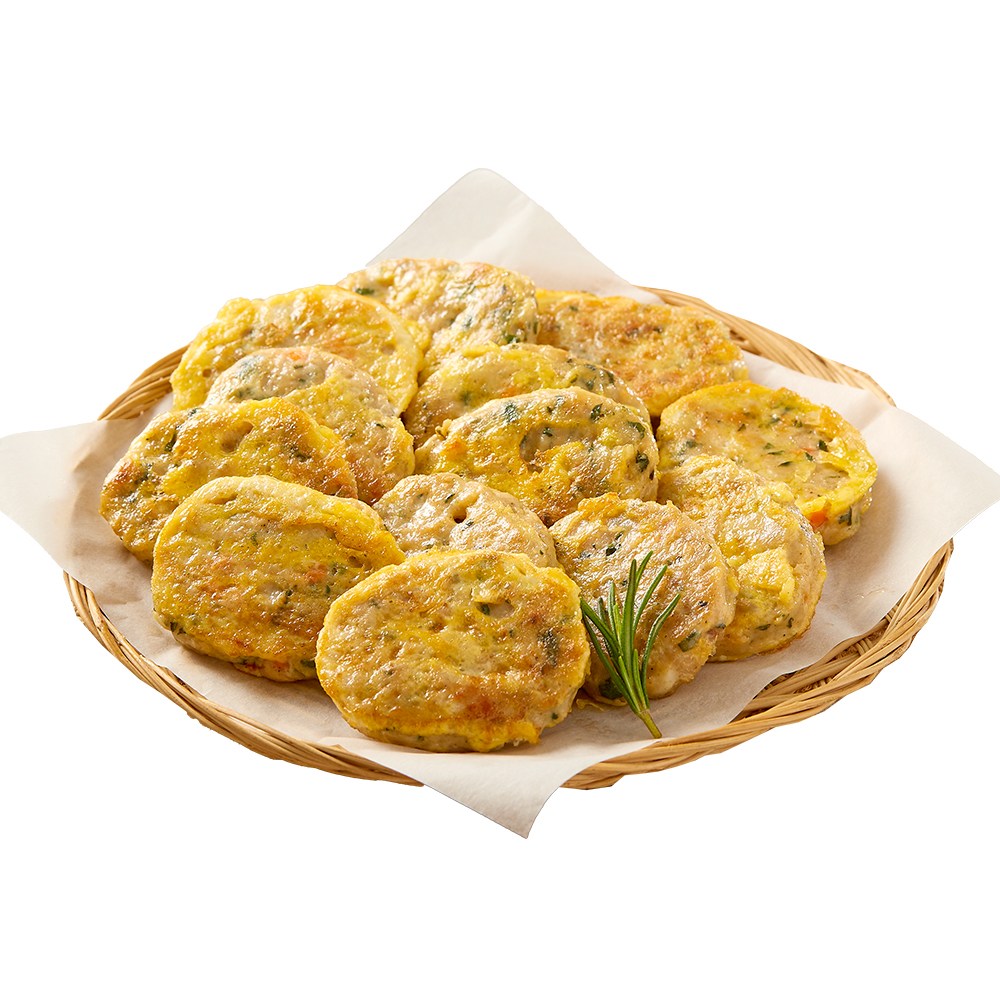 파르팜 깻잎 들어간 동그랑땡 1kg 미니 육전 100% 국내산 돼지고기 국내산 닭고기 고기완자, 2개, 1kg 32,560원