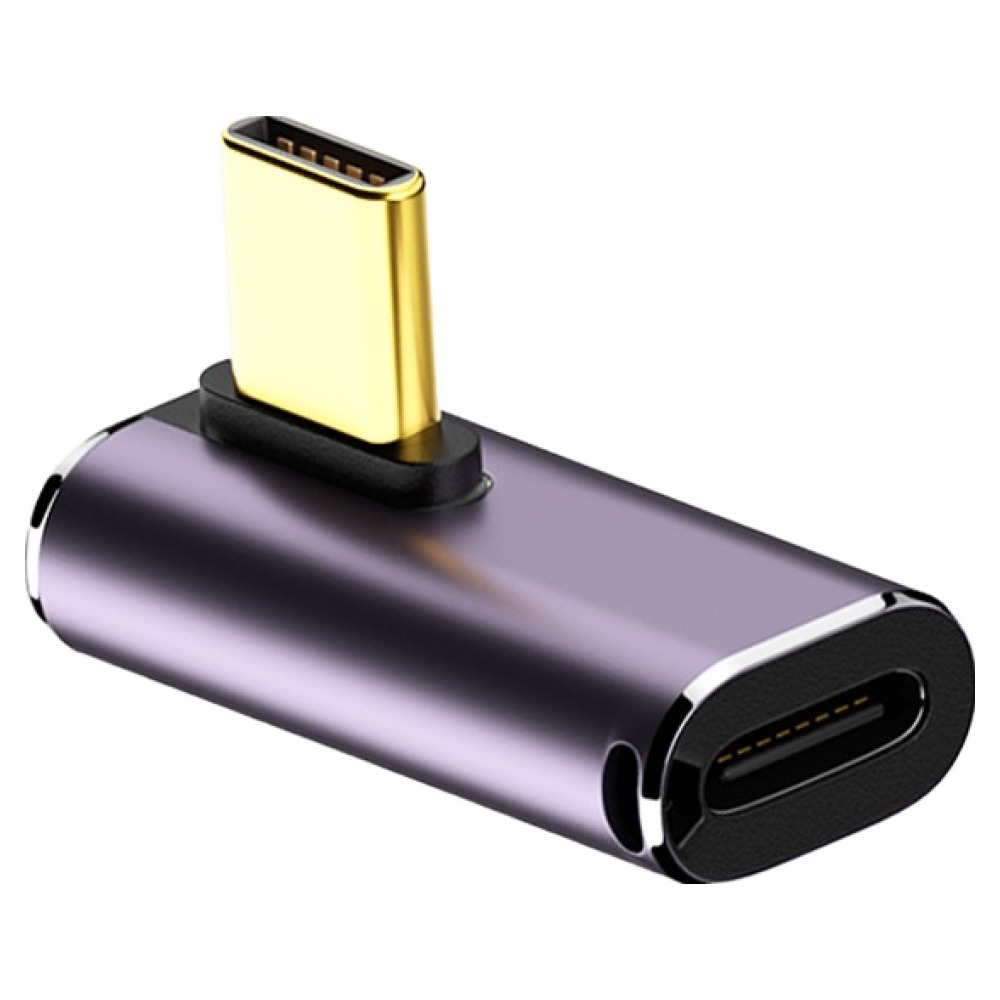 YTEK USB4 Gen3x2 240W 40Gbps 8K OTG C타입 90도 E형 꺾임 M/F 연장 젠더 3,970원