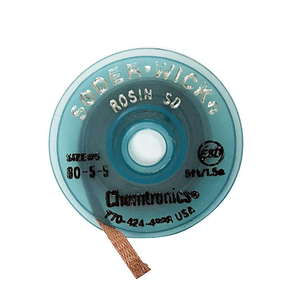 켐트로닉스솔더윅 80-5-5 3.7x1.5m 솔더위크 납땜제거 3,100원