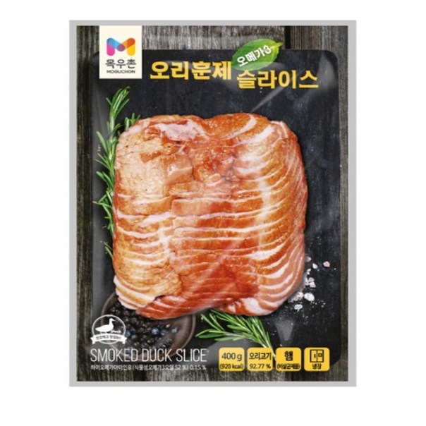 목우촌 오메가3 오리훈제 슬라이스 102,000원