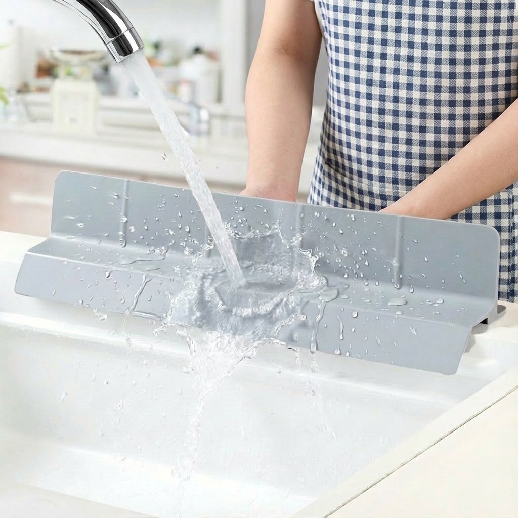 루킨룩 싱크대 물막이 처마형, 1개, 그레이 17,500원