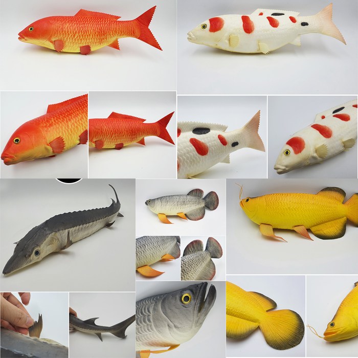 희아랑 물고기모형장식 생선모형 촬영소품 잉어 붕어 상어등 식당소품 음식점 장식 인테리어 키친데코 15,000원