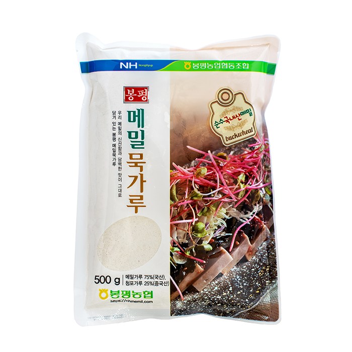 농협 강원도 봉평 메밀묵가루 봉평산 1등급이상 13,300원