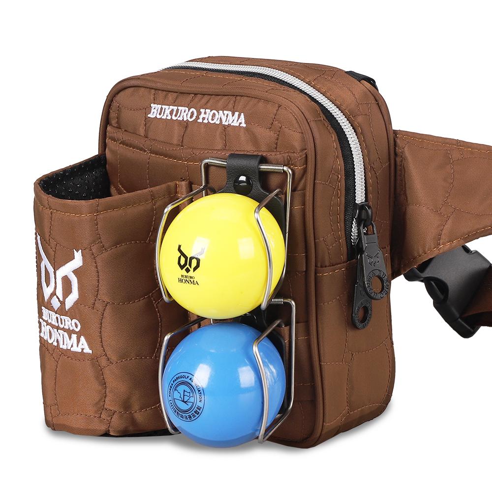 부쿠로혼마 서포트 24 파크골프 파우치 B4FUPU11, 브라운, 1개 48,000원