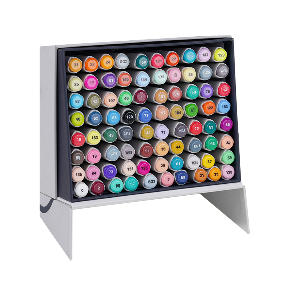 아트엑스 브러시 사선형 타입 오로스 마카펜 + 박스패키지 세트 ASM-0380A, 80색, 1세트 79,000원