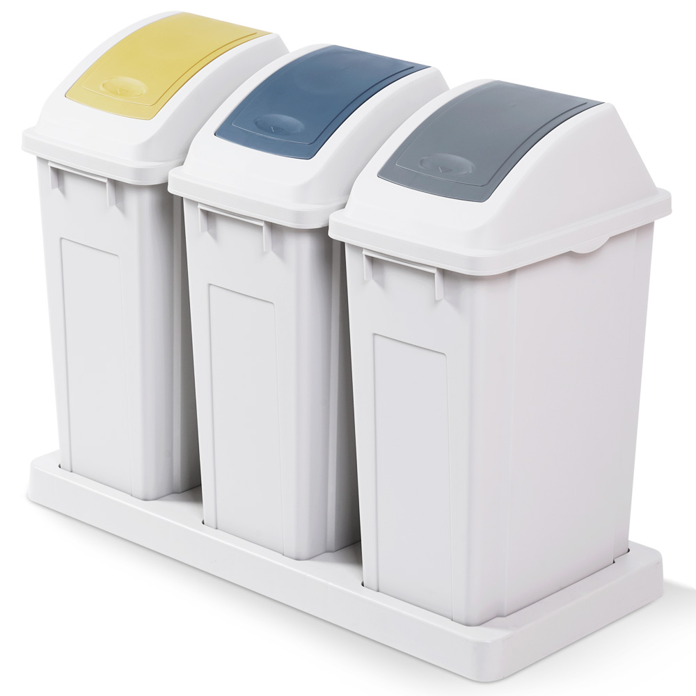 프랑코홈 대용량 분리수거함 3칸 150L + 3단 발판 59,430원