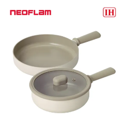 [네오플램] 브로테 IH 인덕션 냄비 2종 (편수냄비 18cm+양수냄비 20cm) 110,000원