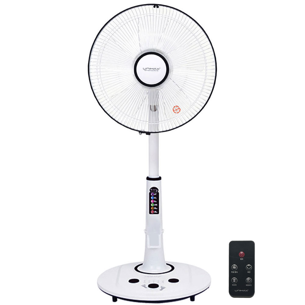 유니맥스 초미풍 발터치 리모콘 선풍기 36,900원