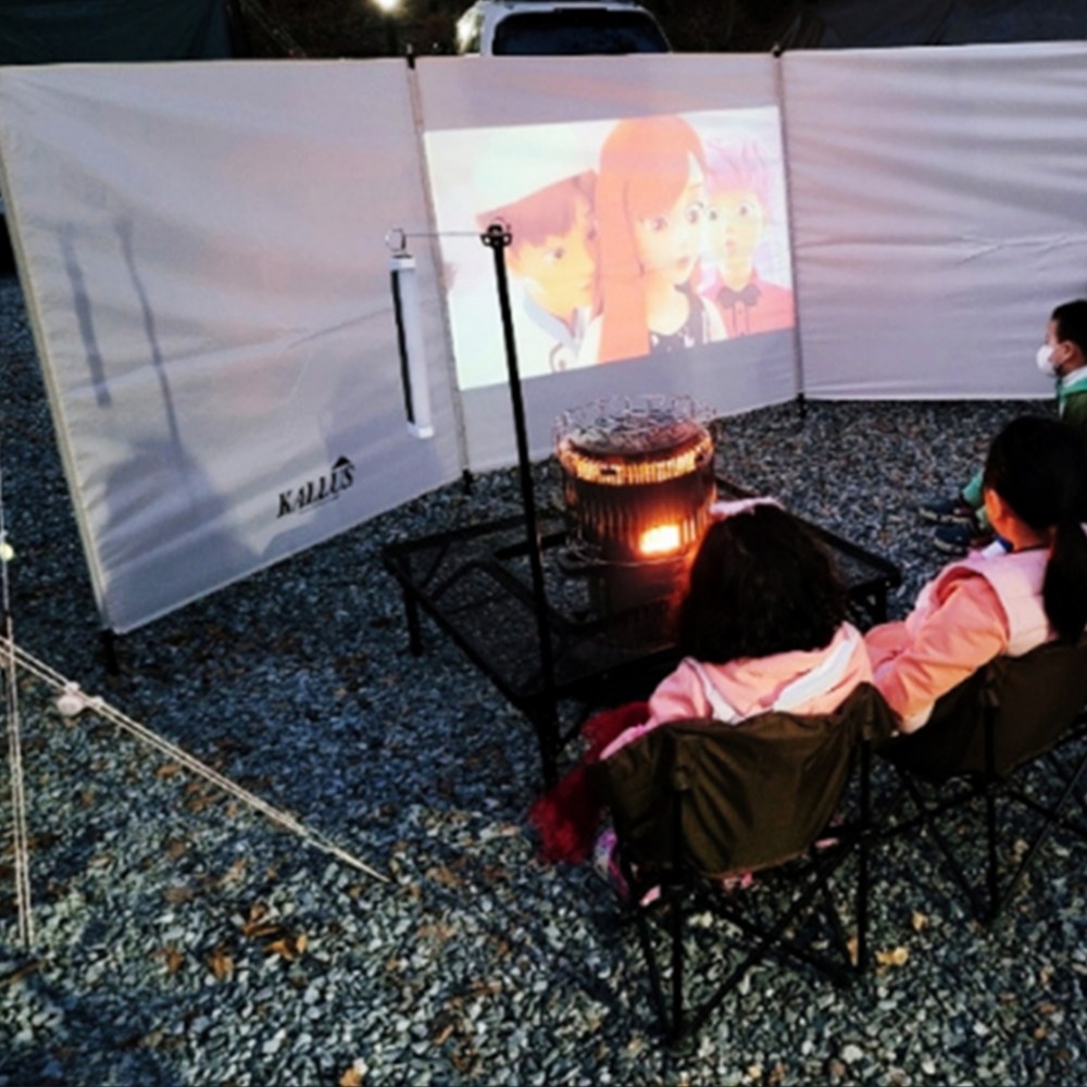 캠핑 윈드스크린 5면 고급원단 각도조절 바람막이 96,910원