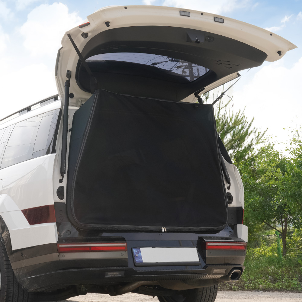 크레이지몬스터 디올뉴 싼타페 MX5 차량용 암막 모기장 텐트 트렁크 모기장 1,800원