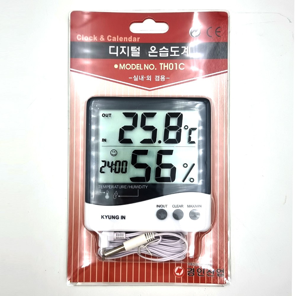 디지털 온습도계 TH01C 디지털온도계 온도계 습도계, 1개 17,000원