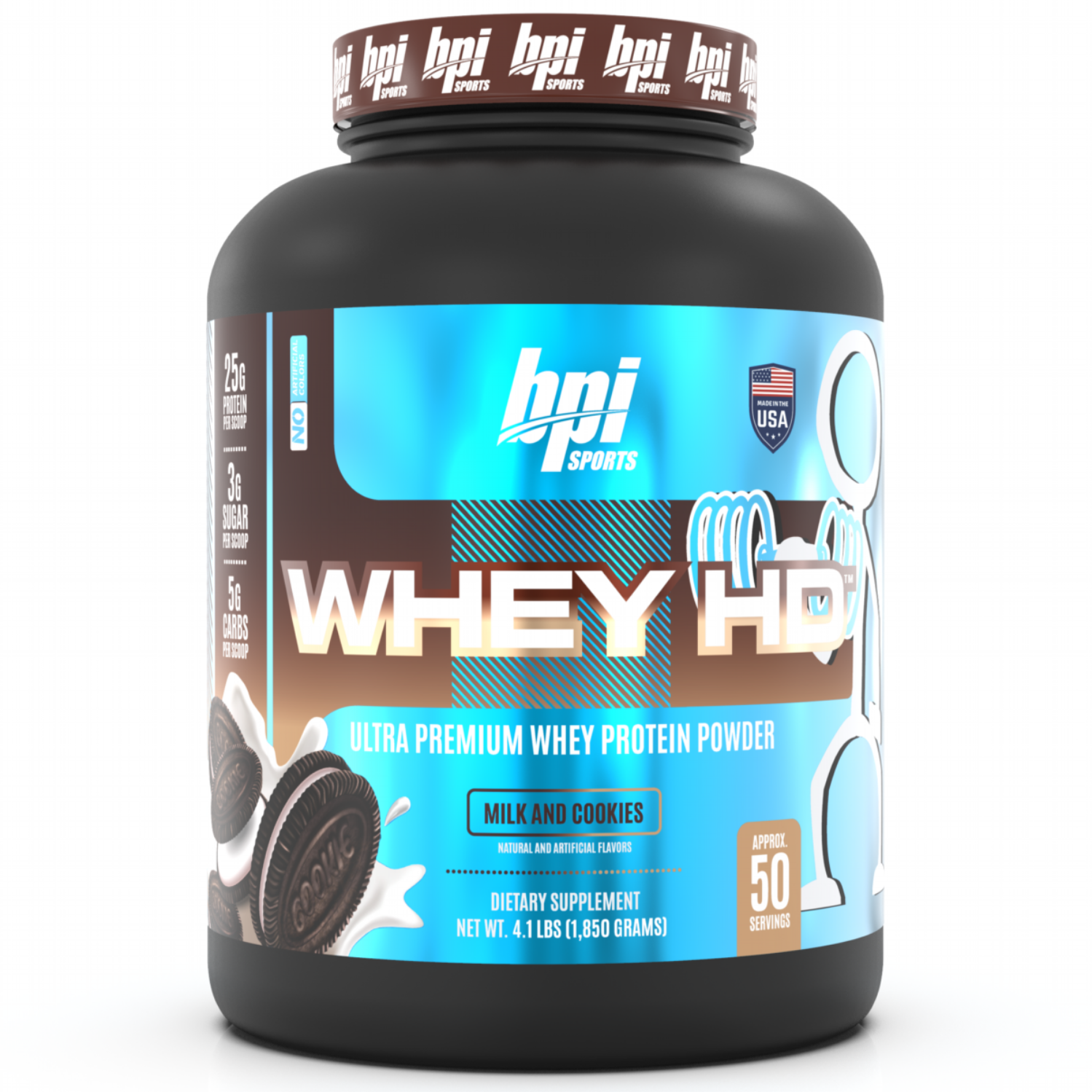 비피아이스포츠 웨이 HD 울트라 프리미엄 프로틴 파우더 단백질 보충제, 1개, 1.85kg 71,420원