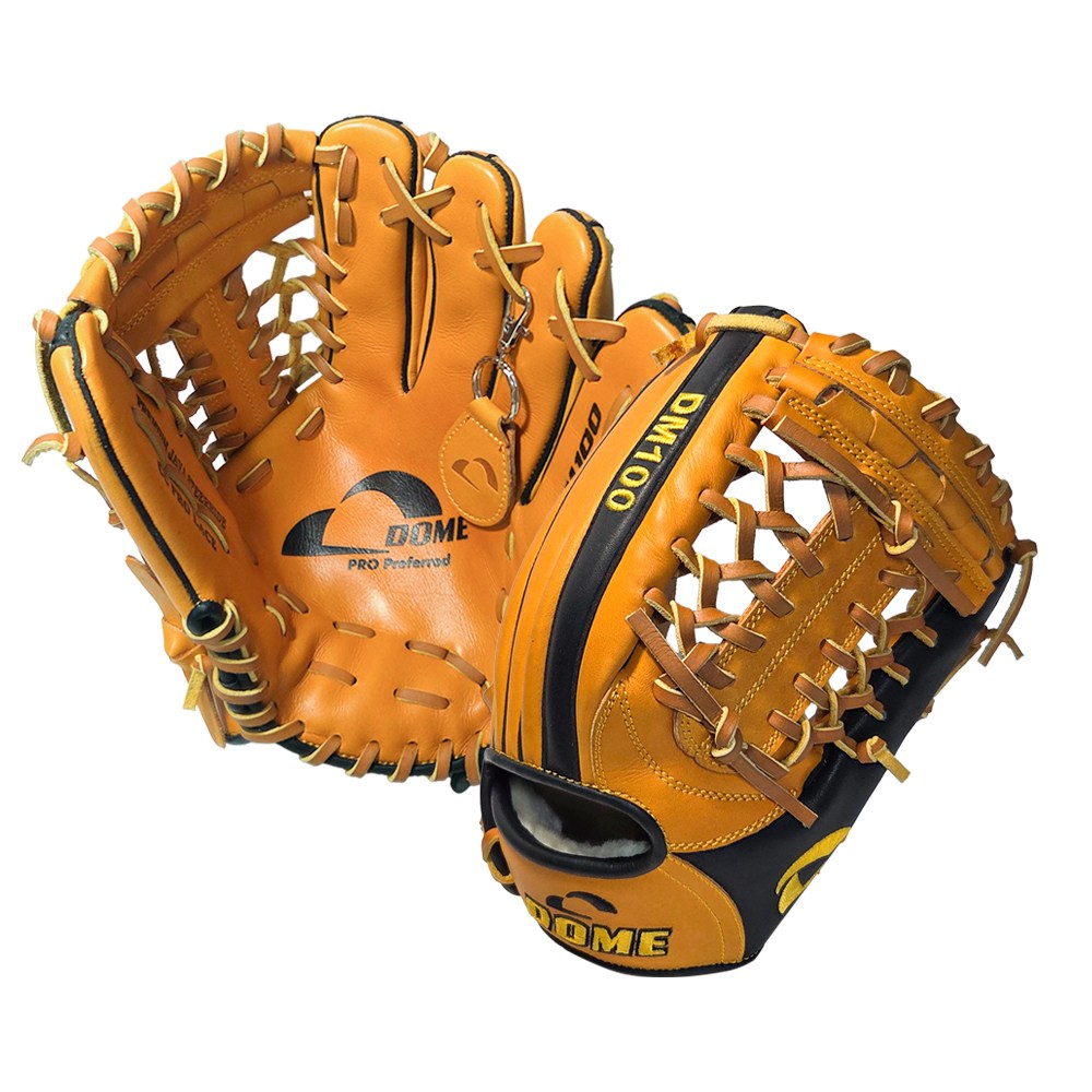 DOME 돔 야구글러브 내야수 우투용 DM100 (TAN/BK/1), 1개, TAN/BK 139,000원