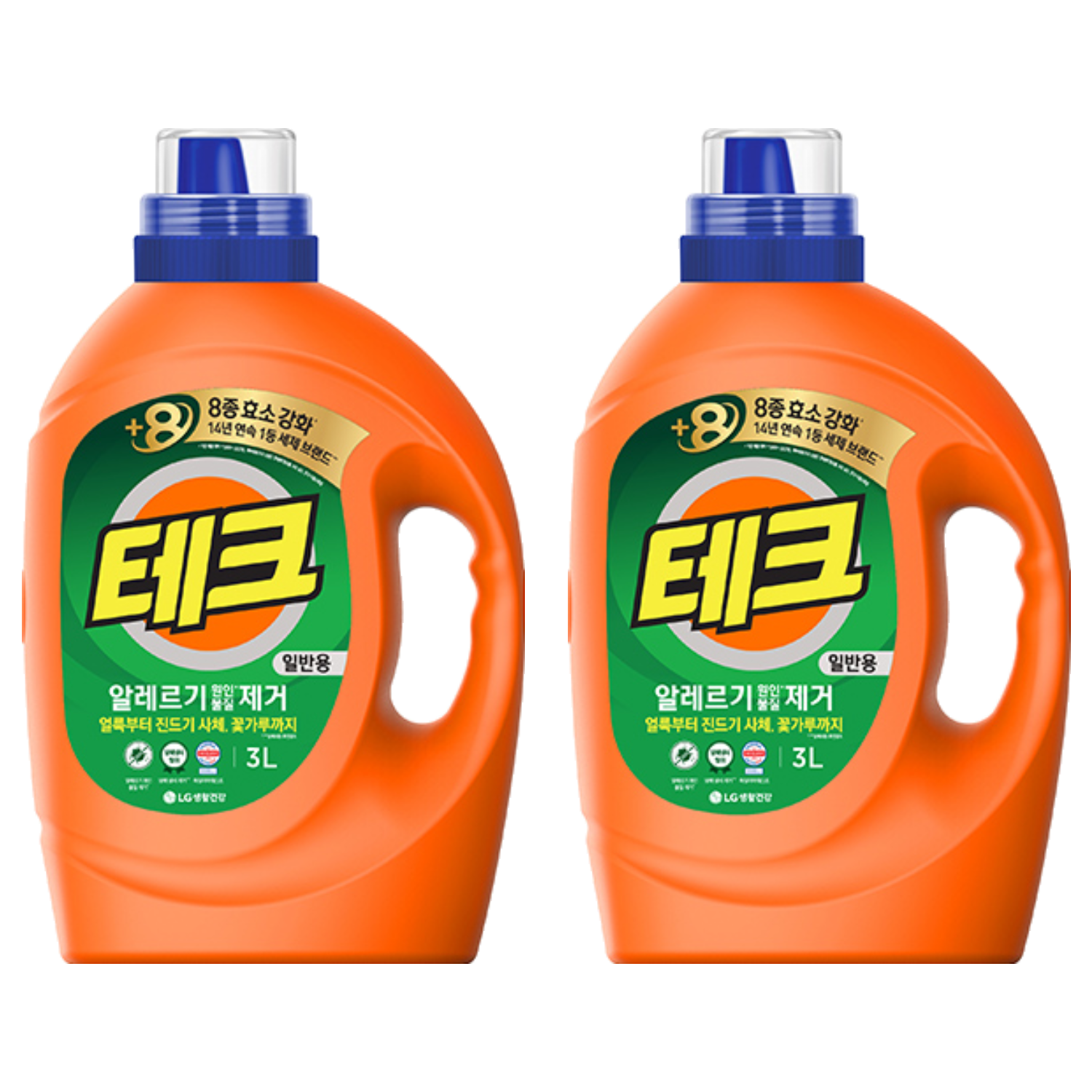 [비건라이프] 테크 알레르기 원인물질 제거 액상세제 본품 18,500원