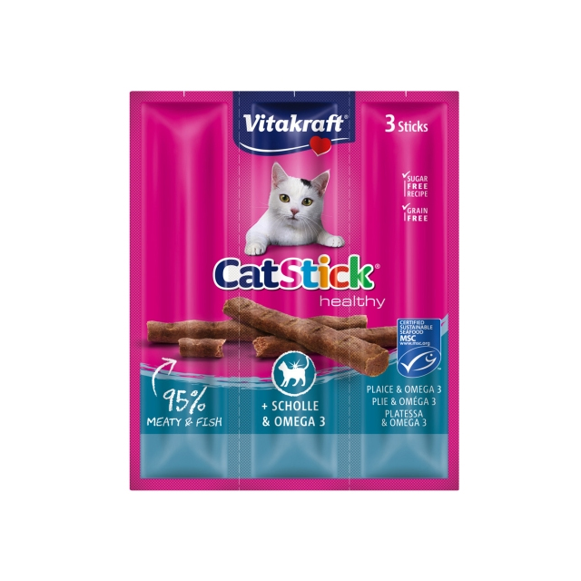 비타크래프트 캣 스틱 간식 3p, 18g, 20개, 가자미 39,600원