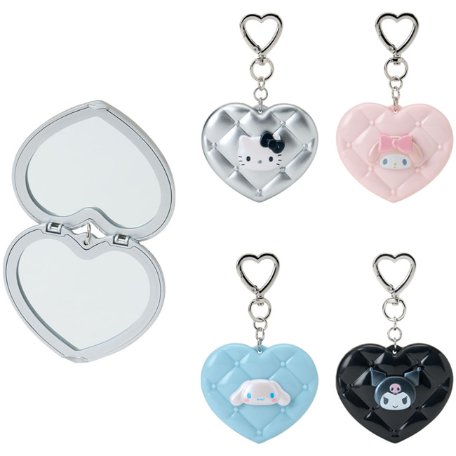 산리오캐릭터즈 거울 마스코트 키홀더_키라키라 메탈릭 18,000원