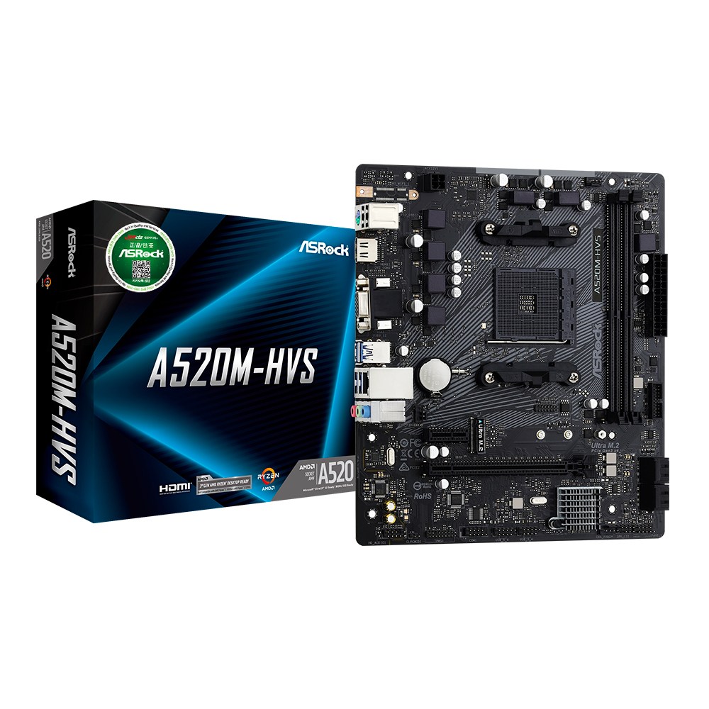 ASRock A520M-HVS 대원씨티에스, 단일상품 68,980원