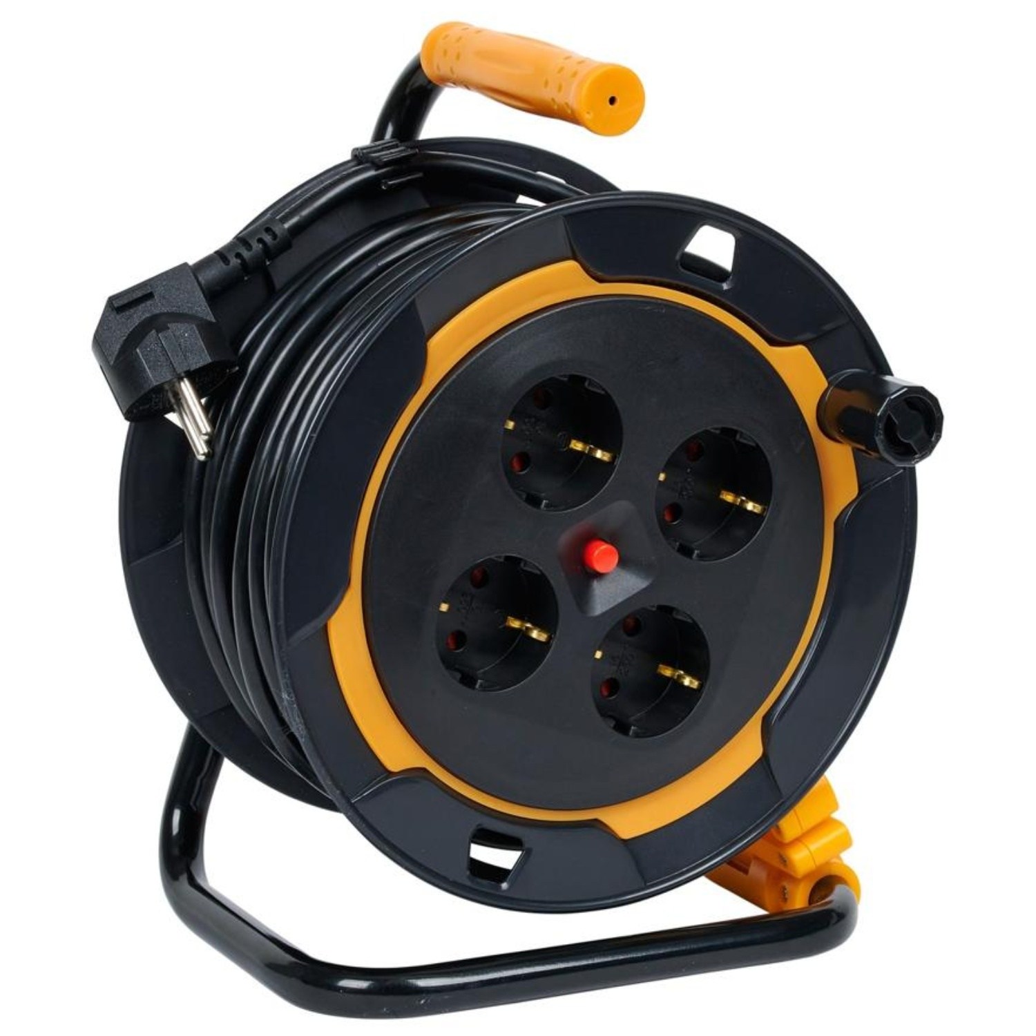 세이즈 미니 전선릴 접지 전기연장선 R3-15M-1.5SQ-레드, 현재가 38,100원