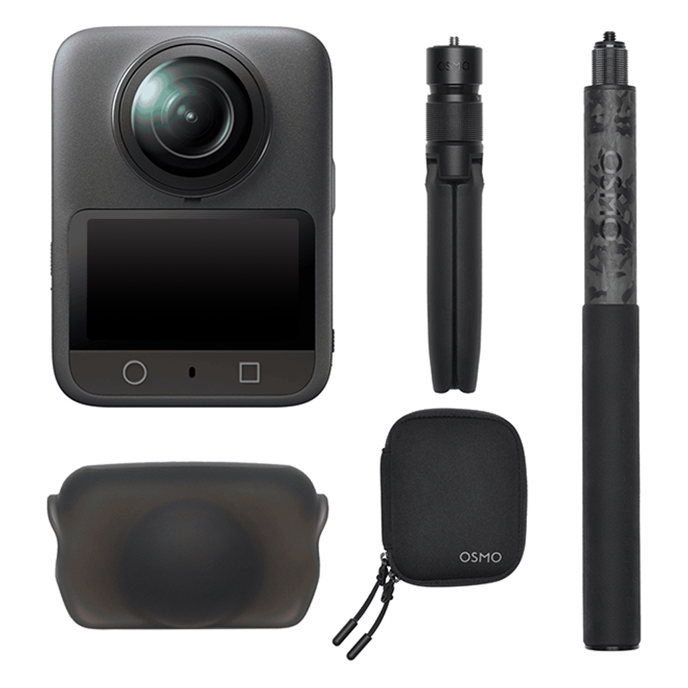 DJI Osmo 360 스탠더드 콤보 + 볼텍스 회전 핸들 + 인비저블 셀피 스틱 세트 722,000원