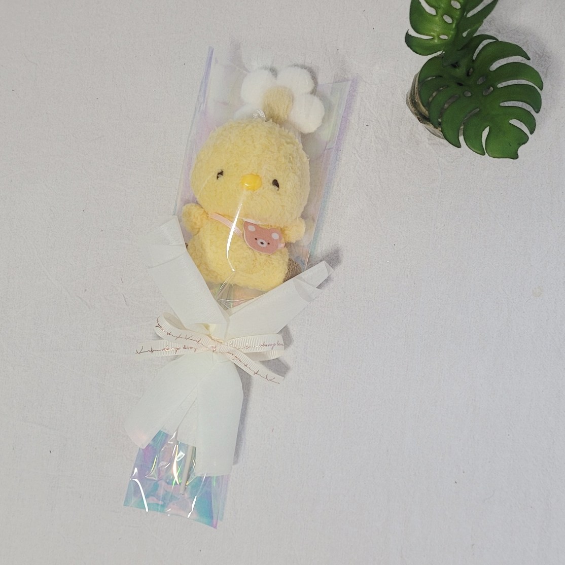 인형키링꽃다발 유치원꽃다발 졸업식 수료식 인형키링 재롱잔치 한송이, 1개, 병아리 9,900원