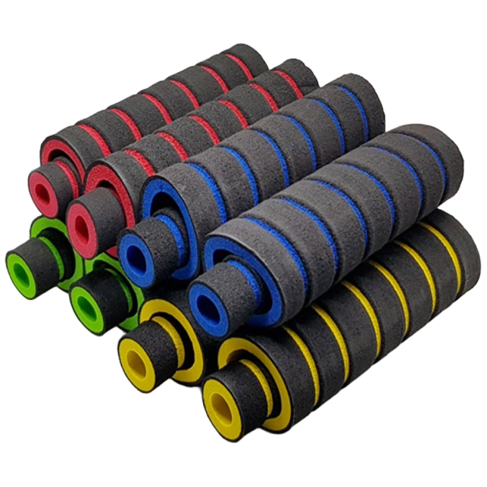 수항 오토바이 자전거 킥보드 스펀지그립 브레이크그립 핸들그립 4개 1세트, 1세트, 녹색 1,000원