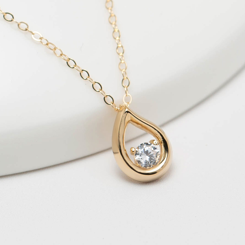 14k 목걸이 18k 다이아L 여자 금 데일리 물방울 179,000원