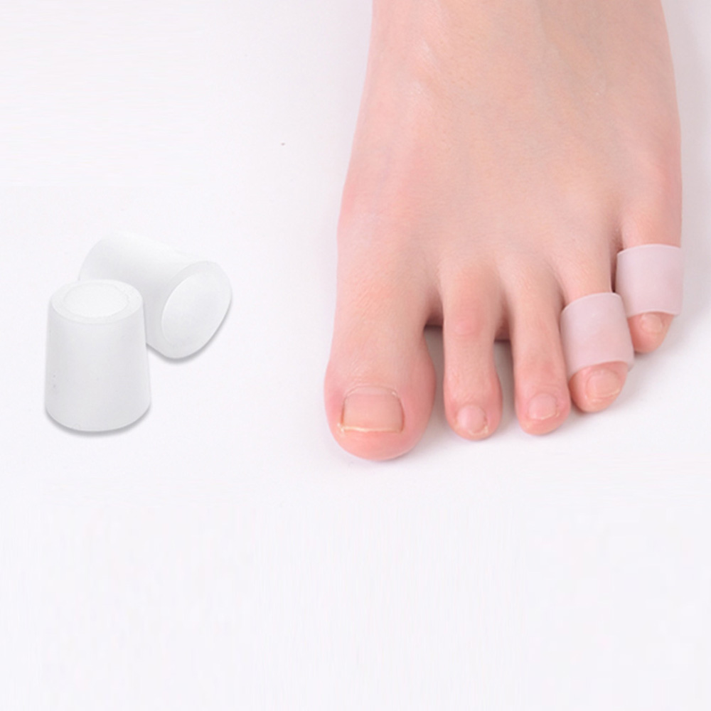 미즈코스 발가락 보호 골무 보호캡 엄지 발톱 튜브, 6개, 마디형 흰색 5,900원