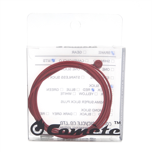 Comete 테프론 슬릭 브레이크 속선 레드 MTB, 1개 9,630원