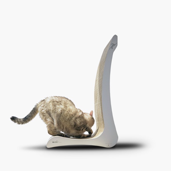 뽀떼_고양이 수직 스크래쳐_T7_빅수직스크래처 숨숨집 스크래쳐, 1개, 화이트 37,050원