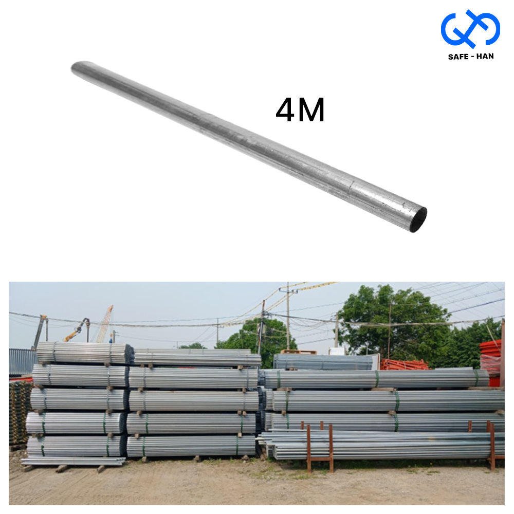 강관 단관 비계 아시바 파이프 4M 100개 (48.6파이 x 2.3T x 10kg), 아시바파이프 4M (100개) 2,013,000원