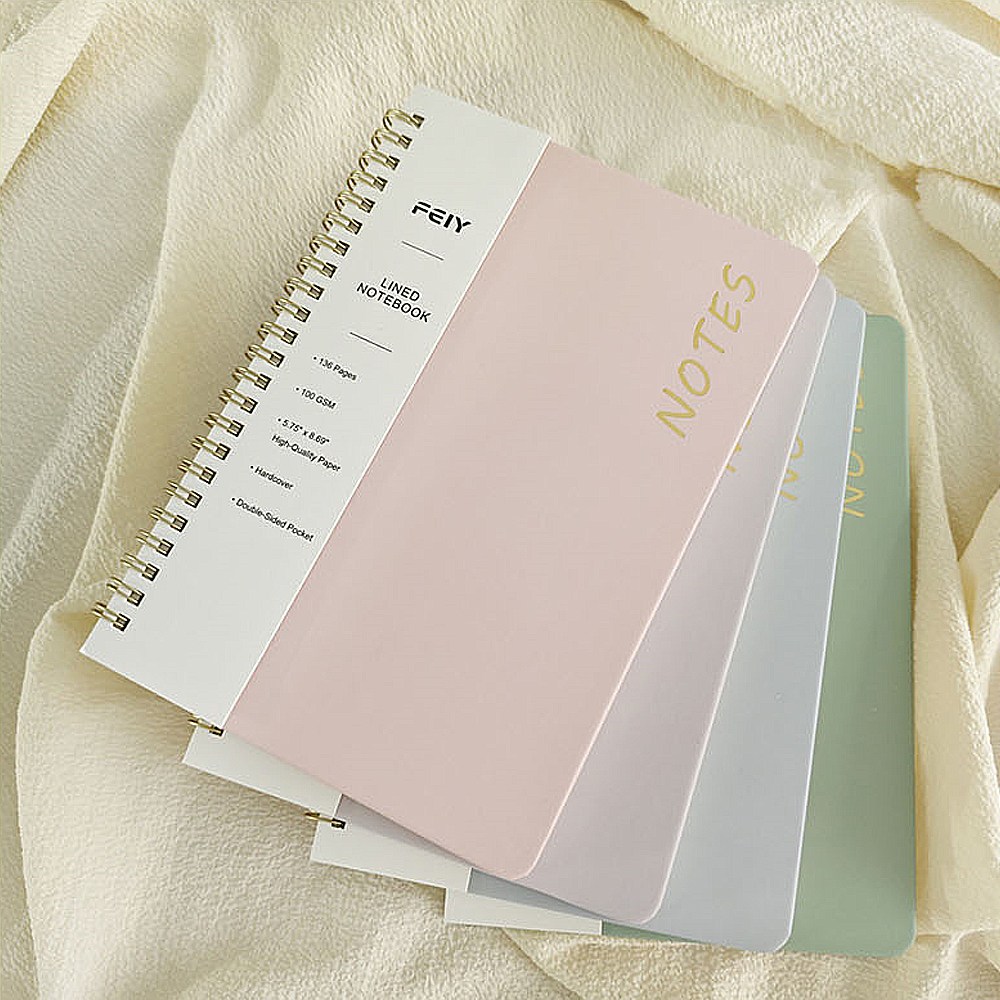 미래마켓 두꺼운 고급 하드커버 스프링노트 A5, 2개, 색상랜덤 13,000원