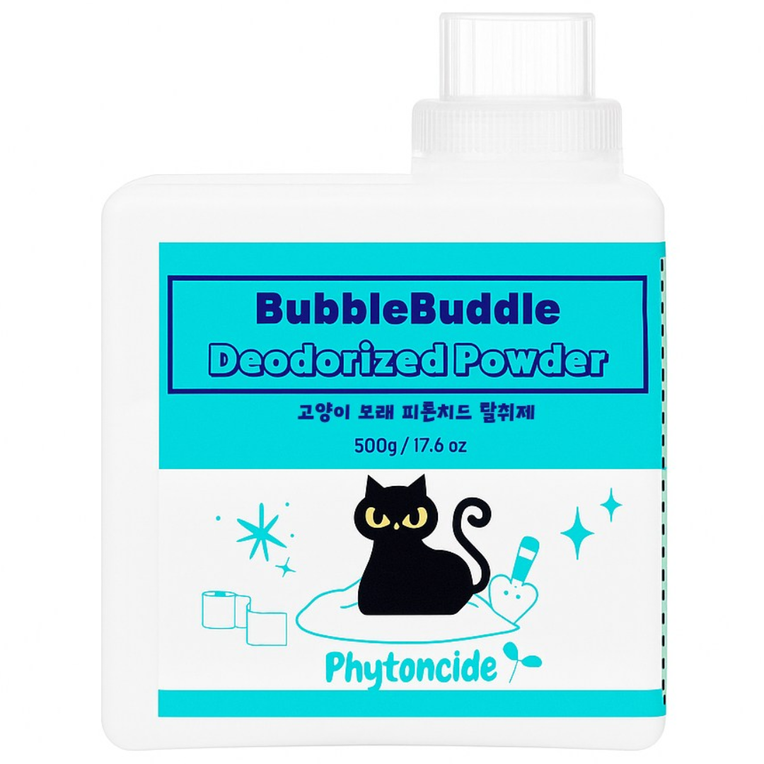버블부들 고양이 화장실 모래 피톤치드 탈취제 500g 천연 아로마 오일 함유 천연성분 9,900원
