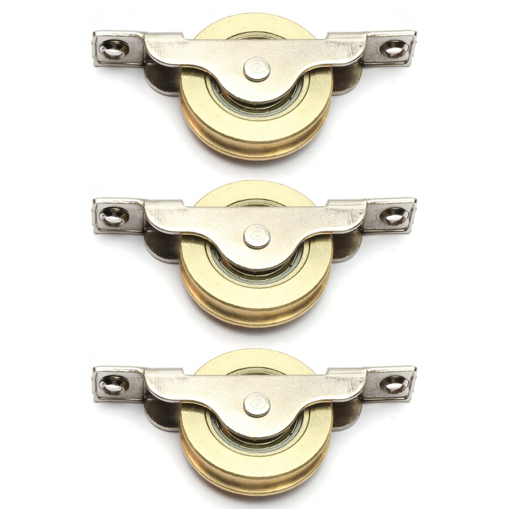 성원기업 (오메가레일용)오메가호차 황동 30mm, 3개 7,640원