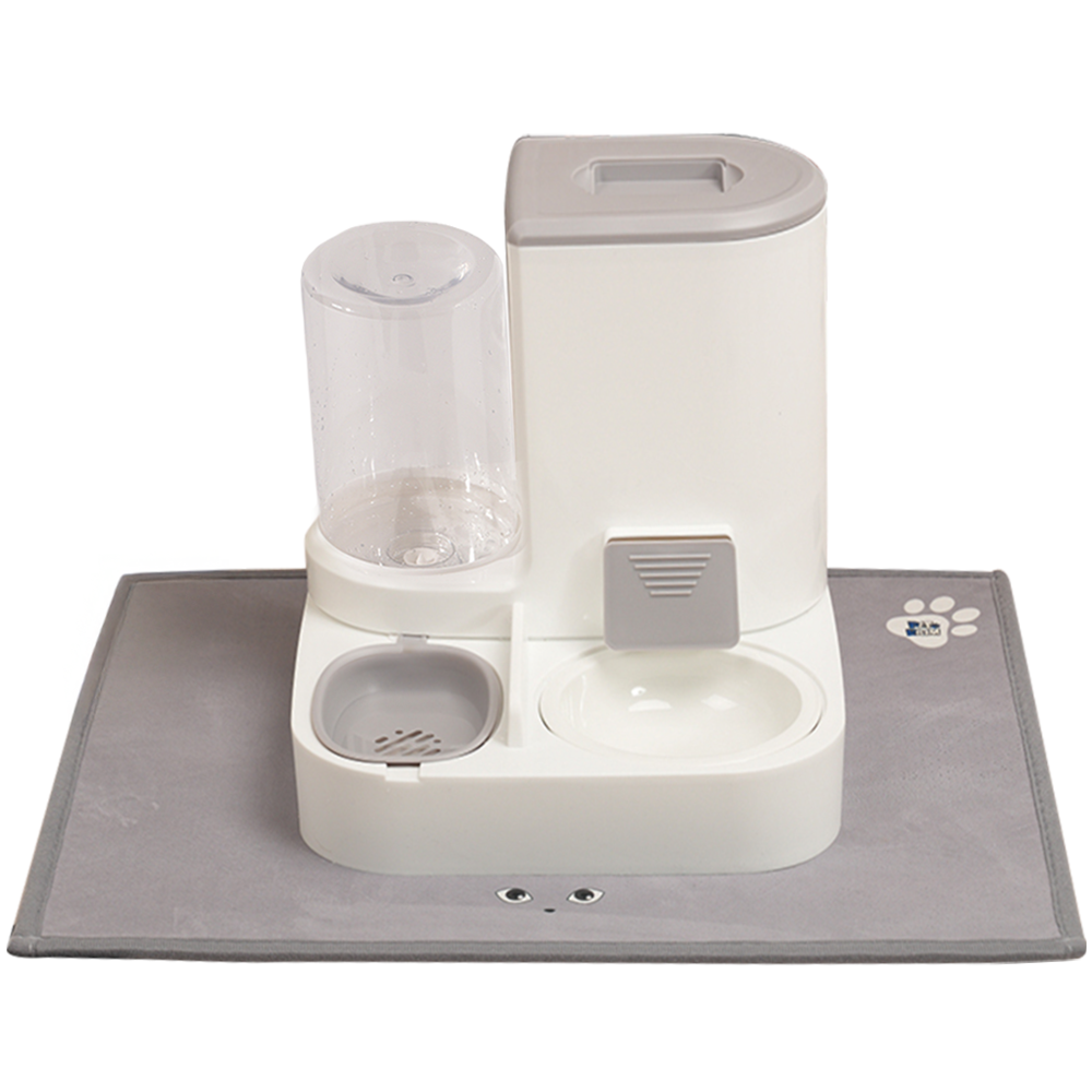 페키움 강아지 고양이 도자기 멀티 식기 반자동 급식기 급수기 29,000원