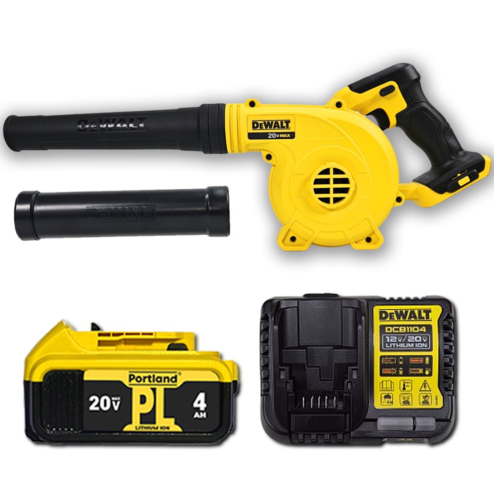 디월트 DCE100N 20V 무선 송풍기 포틀랜드 배터리 충전기 세트 세차 낙엽 캠핑, 1세트, 본품 + 배터리1개 210,210원