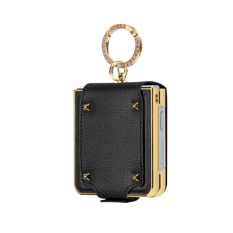 결릭시 Z플립7 강화유리 가죽 핑거링 가죽 케이스 HY-WCZH 9,000원