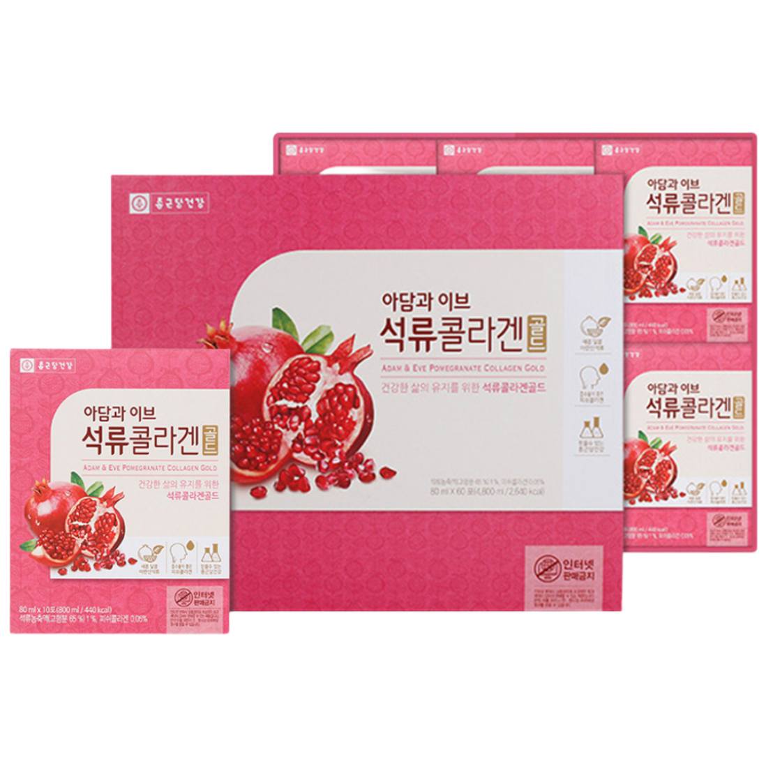 라이프리 아담과 이브 석류 콜라겐 골드 60포, 1박스 135,000원